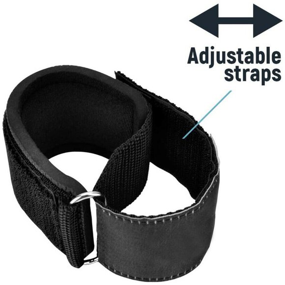 TRAINING GYM EXERCISE WRIST WRAPS - Picture 3 of 5